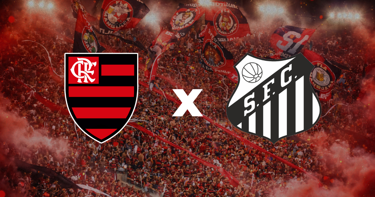 Flamengo x Santos no Maracanã pela 10ª rodada do Brasileirão 2026